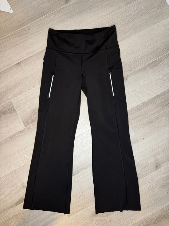 Athleta Pants - Athleta Rainier Bootcut Pant SuperSonic Fleece Lined Black Sz M